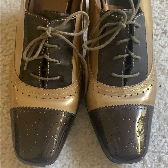 Vintage Anne Klein iflex heeled oxfords, 8 - Picture 5 of 6